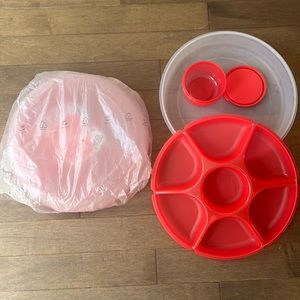 Tupperware Serving Tray Platter NWT